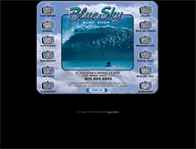 Tablet Screenshot of blueskysurfshop.com